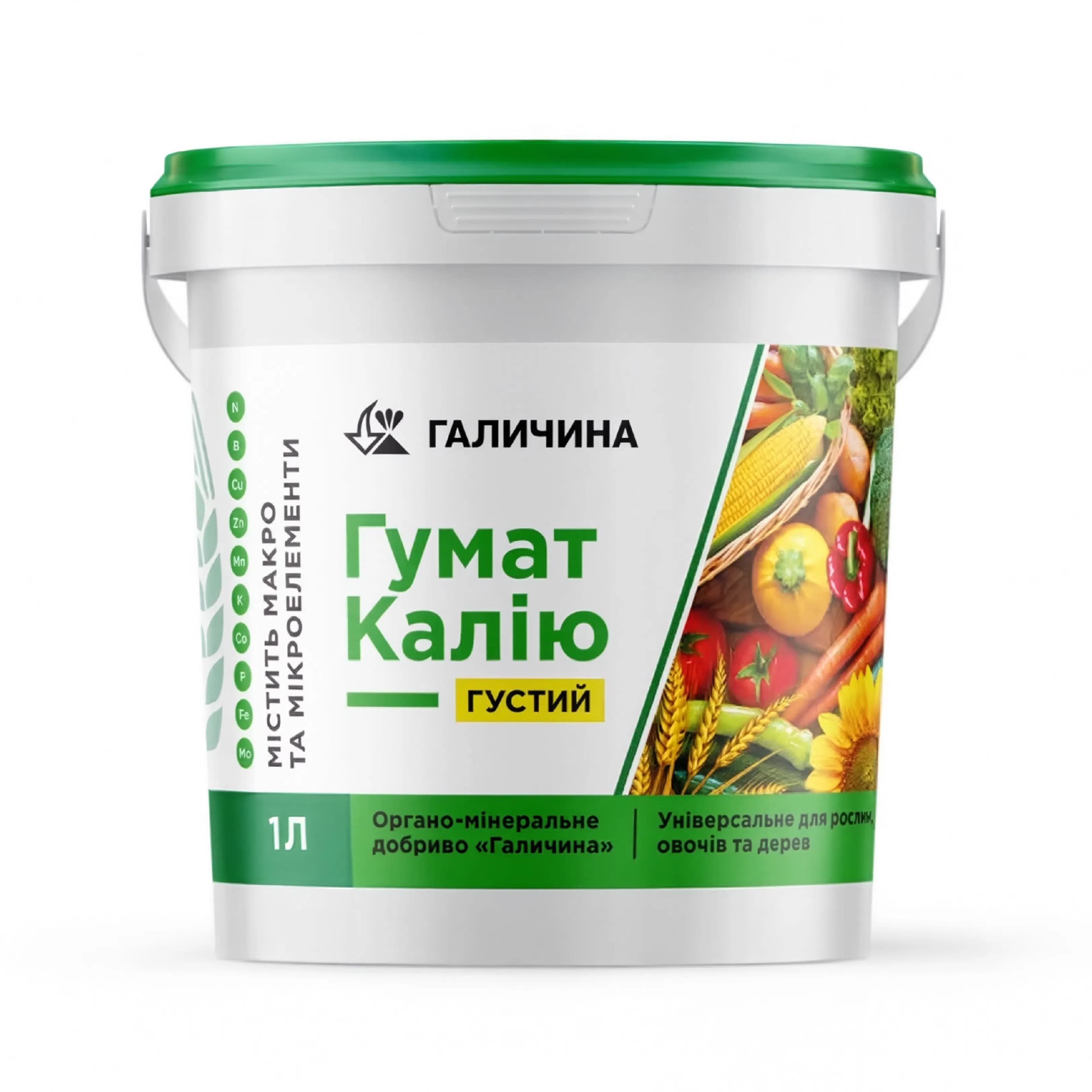 Застосування Гумат калію